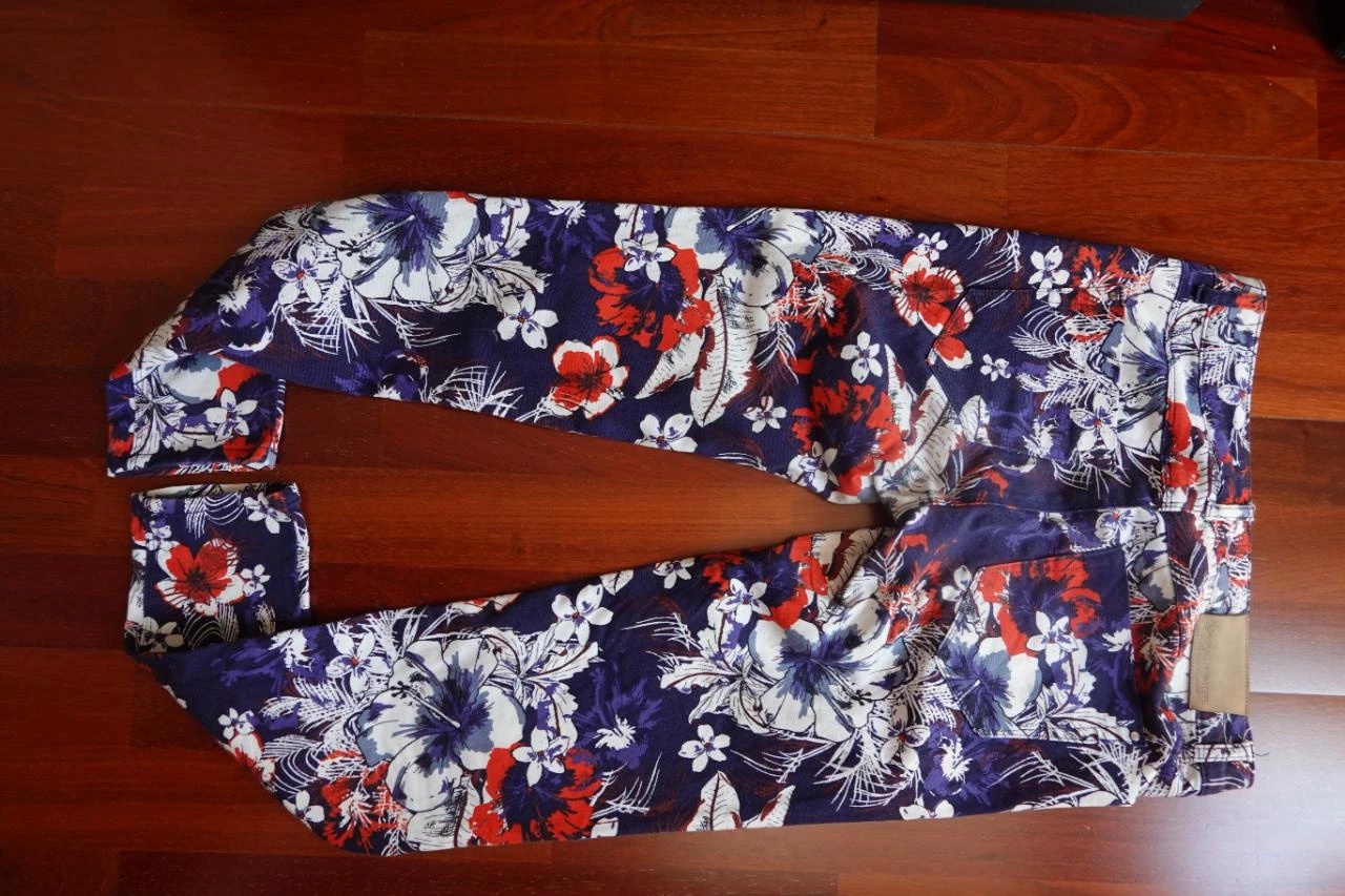 Zara Z1975 Floral Skinny Jeans Size 38 – photo 11